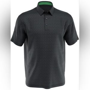 Men's Golf Big & Tall Swing Tech All-Over Chevron Print Golf Polo XLT worn once